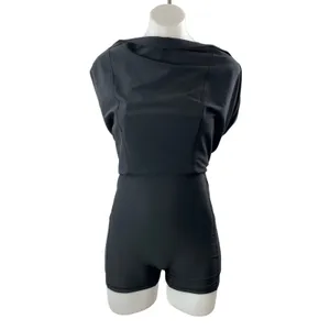 YPB Abercrombie & Fitch SculptLUX Black Sleeveless Tennis Mini Tank Dress Size S thumbnail 2