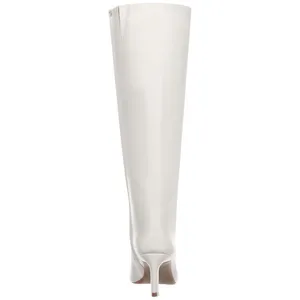 On 34th Womens Rachelle Stovepipe Boots 10019723900 Bone Smooth White 6M thumbnail 9