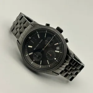 Michael Kors MK-6259 Metallic Gray Stainless Steel Chronograph Watch, Working thumbnail 4