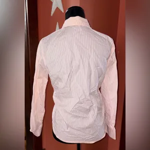 Ralph Lauren Light Pink Striped Pajama Top thumbnail 2