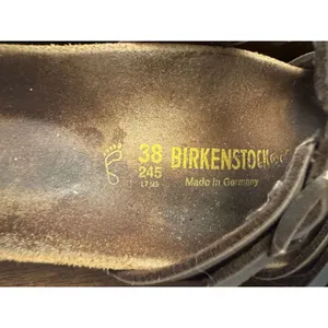 Birkenstock women's mayari birko-flor sandals brown size 38/ 8 thumbnail 2