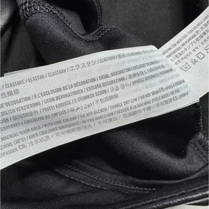 Abercrombie Curve Love 90s Straight Vegan Leather Pants High Rise Black 32 14R thumbnail 9