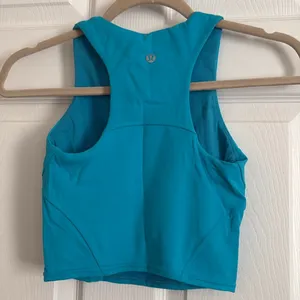 Lululemon Invigorate Training Tank Top Turquoise Tide Size 0 thumbnail 8