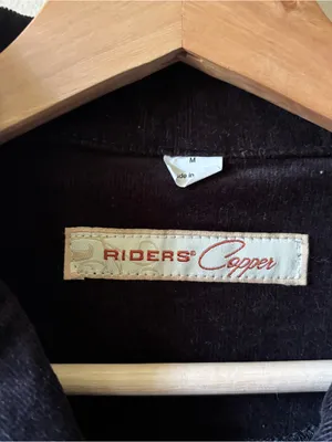 Riders Copper Black Corduroy Button Up Lightweight Jacket thumbnail 3