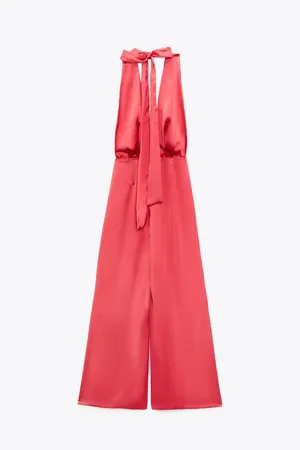 ZARA Pink Jumpsuit thumbnail 2