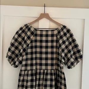 MODCLOTH x PRINCESS HIGHWAY Isabelle Dress Gingham Plaid Cotton Linen Size 10 thumbnail 9