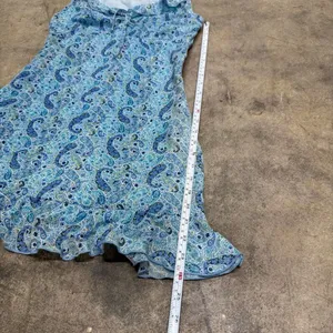 Vintage retro y2k paisley coquette floral mini ruffle dress thumbnail 6