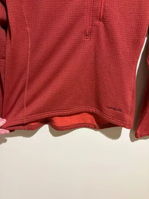 Patagonia Polartec R Long Sleeve Half Zip Burnt Orange thumbnail 7