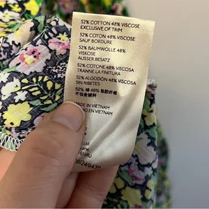 Anthropologie Maeve Ashleigh Puff-Sleeved Button Down Ditsy Floral Blouse thumbnail 12