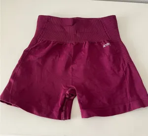AYBL Maroon Empower Seamless Shorts thumbnail 1