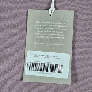 Everlane‎ Seamless Legging Ribbed High Waist M L Light Purple Lilac thumbnail 4