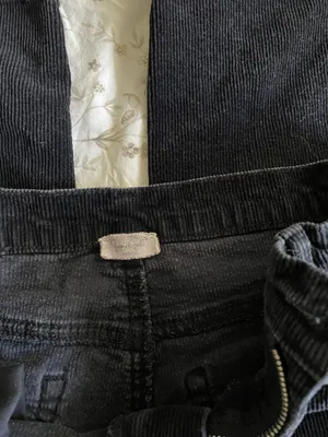 John Galt Black Corduroy Pants thumbnail 4