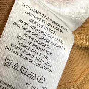 Lauren Ralph Lauren Tan Long Sleeve Shirt Zipper Shoulder Elbow‎ Patches XL thumbnail 8