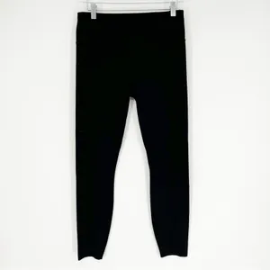 Varley Hughes Mid Rise Activewear Leggings Women's Size M Black Pilates Princess thumbnail 2