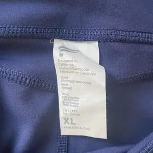 Navy Blue High-Waist Leggings  thumbnail 9