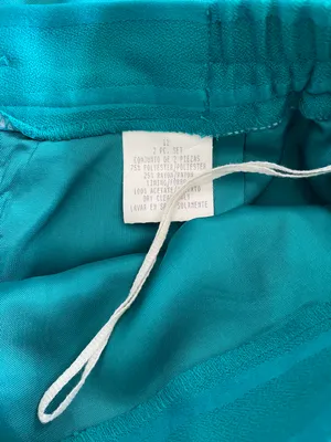 Executive Collection Vintage Teal Pinstripe Suit thumbnail 7