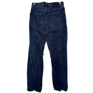 Abercrombie & Fitch Curve Love 90s Relaxed Jean High Rise Black Jeans Size 26 2 thumbnail 2