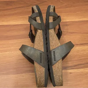 Birkenstock Mayari Habana Oiled Leather Double Strap Women’s Sandals L9 M7 40 thumbnail 6