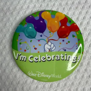 Walt Disney World 6pc 3 in Button Set 1st Visit Happily Ever After Celebrate Pin thumbnail 5