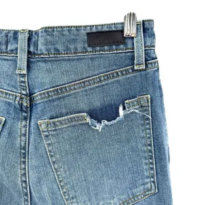 Abercrombie & Fitch Blue Zoe Natural‎ Rise Ankle Straight Leg Jeans Size 6 thumbnail 5