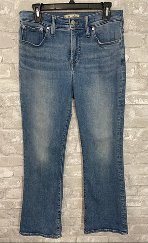 Madewell Mid Rise Kick Out Jeans thumbnail 1