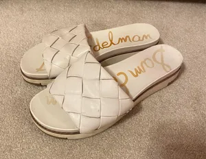 White Sam Edelman Sandals thumbnail 1