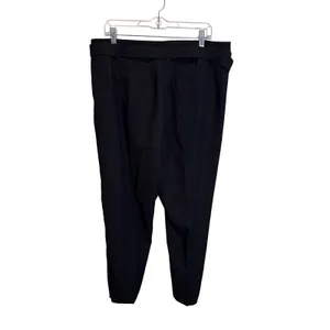 White House Black Market‎ WHBM The Relaxed Ankle Pants Pockets Black Size 16L thumbnail 3