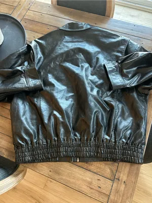 Lioness Kenny Vegan Leather Bomber Jacket L thumbnail 10