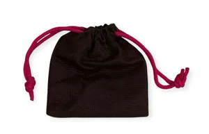 new Kate Spade KSNY  Dainty Jewelry Drawstring Pouch Dustbag  Brown + Pink  thumbnail 9