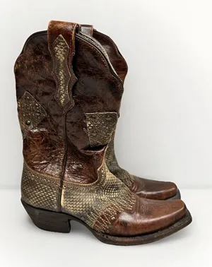 CABORCA Women's Leather Western Boot Size MX 24 - US 7.0 thumbnail 1