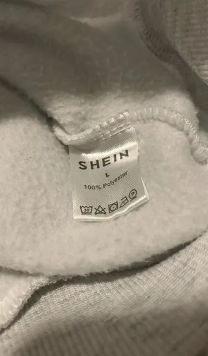 Shein Hoodie Grey thumbnail 2