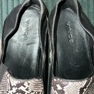 Vince Garvey‎ Snake Skin print Slip-On Sneaker 6.5 thumbnail 3