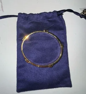 NWOT Tory Burch Gold Bracelet 7mm thumbnail 2