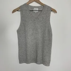 Reformation Women's Gray Reese Cashmere Tank Top Small thumbnail 9