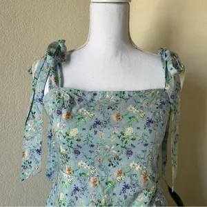 The Refinery NWT Abby Ann Floral Mini Dress thumbnail 2