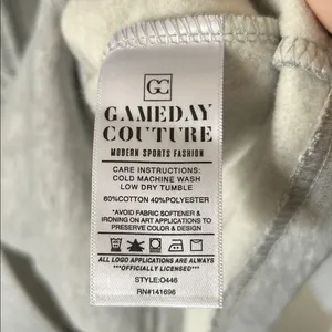 Kentucky Wildcats Game Day Couture Gray/Blue Fleece Button Down Shirt Sz Med‎ thumbnail 11