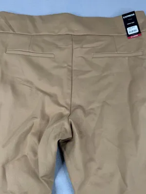 Express Ponte Pants XL Pecan Brown High Rise Pull On Slim Ankle NWT thumbnail 4
