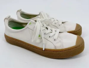 CARIUMA OCA Low White Canvas Sneakers Size 8.5 NWOT thumbnail 1