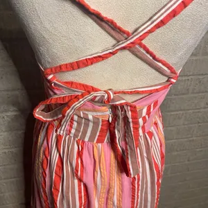 NWT LOFT Womens‎ Striped Criss Cross Back Maxi Dress Size 2 Petite thumbnail 4