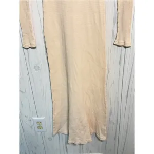 FREE PEOPLE FREE-EST Andrea Thermal‎ Hooded Funnel Maxi Dress, Small ($108) thumbnail 3