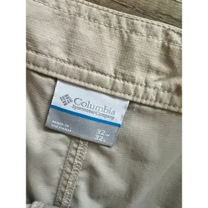 Columbia Women's Zip-Off Hiking Pants‎ Outdoor Convertible Shorts 32W 32L thumbnail 2