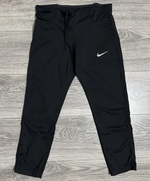 Nike Dri Fit‎ Size Medium Cropped Stretchy Leggings Womens Athletic Drawnstring thumbnail 1