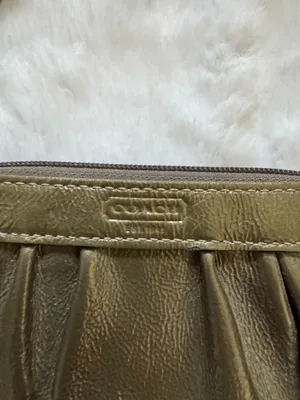 Coach Vintage Wristlet olive green patent leather thumbnail 2
