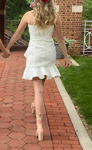 Selfie Leslie Dress White thumbnail 3