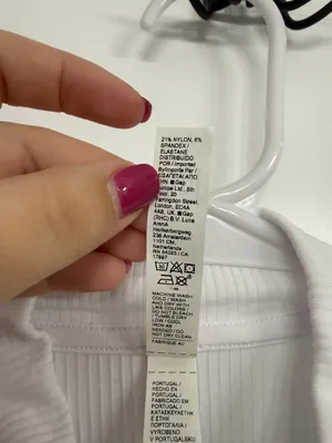 Athleta White Ribbed Mock Neck Long Sleeve Fitted Top Women’s Medium thumbnail 5