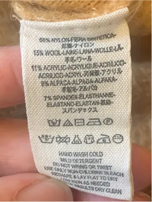 Free People Sweater Large Gold Tan thumbnail 7