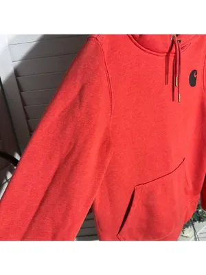 Carhartt relaxed fit hoodie sweatshirt cotton streetwear athletic activewear S thumbnail 7