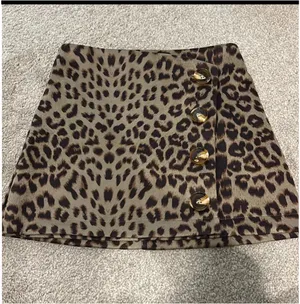 Altar'd State Baara Leopard Skirt thumbnail 3