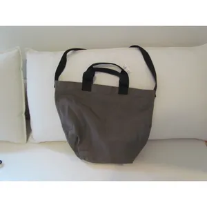 NWT Pink Victoria's Secret Canvas Tote Bag OS Olive Green Logo‎ Shoulder Bag thumbnail 2