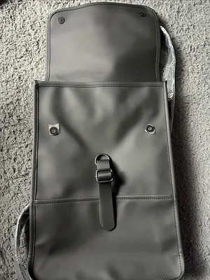 Rains Black Backpack Mini new without tags waterproof thumbnail 9